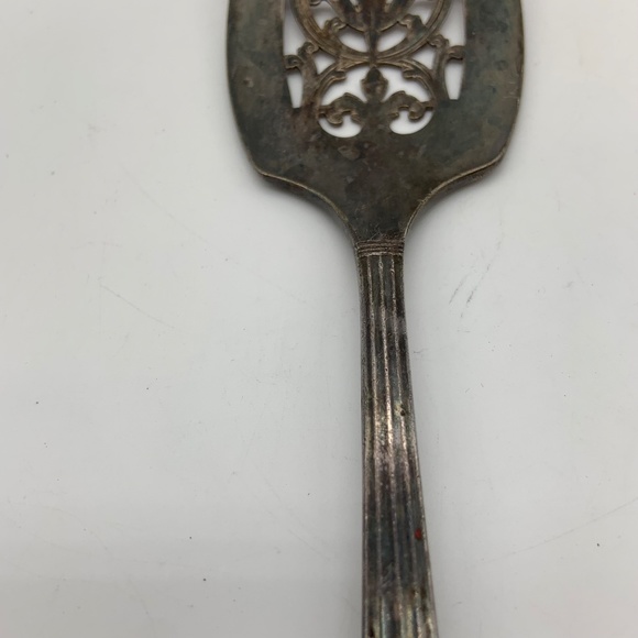 Vintage Community Plate Silver Plated Floral 11" Server - Picture 5 of 10